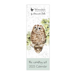 Wrendale Designs 2025 'The Country Set' Slim Calendar
