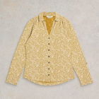 White Stuff Annie Jersey Shirt Chart Print