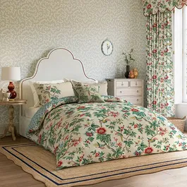 Sanderson for National Trust Lophura Duvet Cover Set Super King Set Chintz