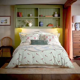 Joules The Pheasant Duvet Cover Set Double Khaki