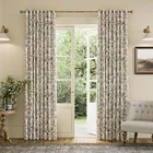 Joules Indienne Floral 90x54 Curtains Teal