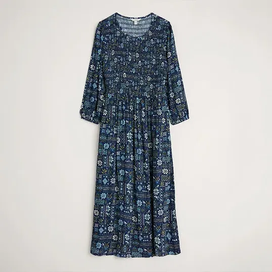 Seasalt Meadowsweet Dress Cabin Sampler Maritime