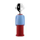 Alessi Alessandro M Corkscrew Light Blue / Red