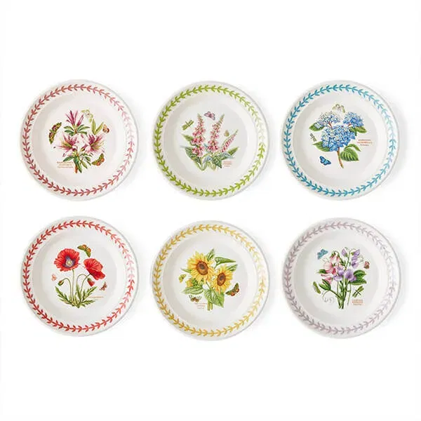 Portmeirion Botanic Garden Meadow Set of 6 Side Plates