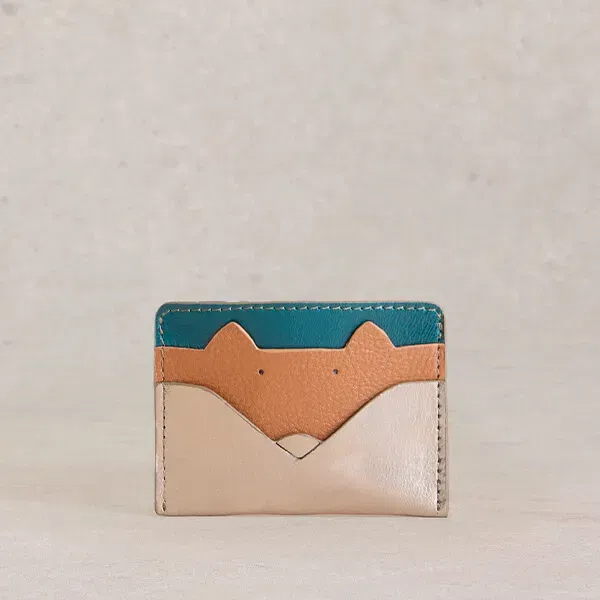 White Stuff Sloane Card Holder Metallic