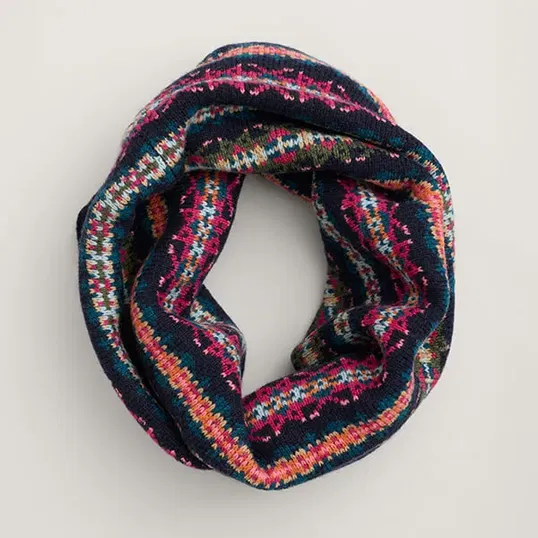 Seasalt Falling Light Snood Palace Cove Maritime Multi