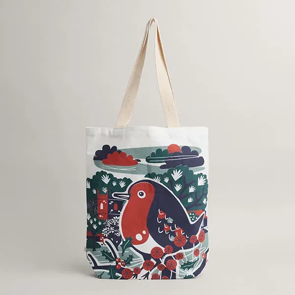 Seasalt Canvas Shopper Zennor Robin Bucket
