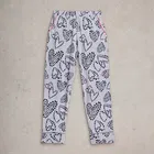 White Stuff Fern Jersey Pyjama Bottoms Grey Print