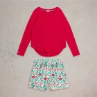 White Stuff Tessa Short Pyjama Set Ivory Multi