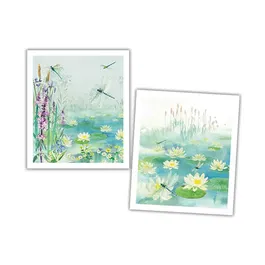 National Trust Dragonflies Plant Based Set of 2 Cleaning Cloths