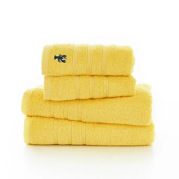 Lobster Creek Kaleidoscope Towel Bath Sheet Yellow