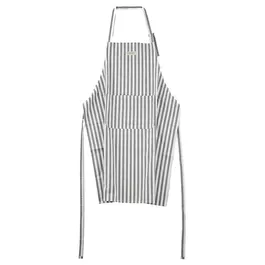 Stellar Textiles 88cm Grey Stripe Apron