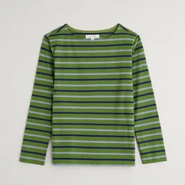 Seasalt Sailor Shirt Duet Breton Grassland