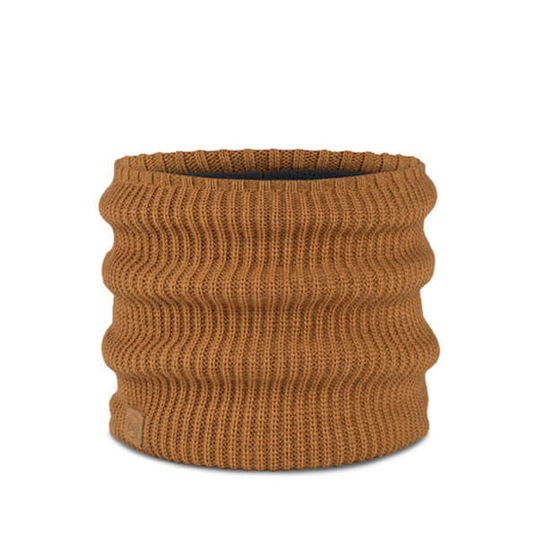 Buff Rutger Copper Knitted & Fleece Neckwarmer