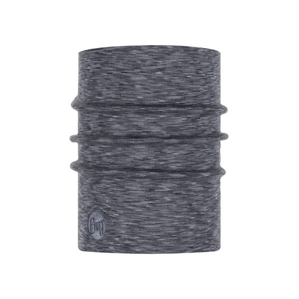 Buff Fog Grey Multistripes Merino Heavyweight Tubular Neckwear