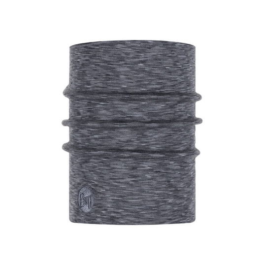 Buff Fog Grey Multistripes Merino Heavyweight Tubular Neckwear