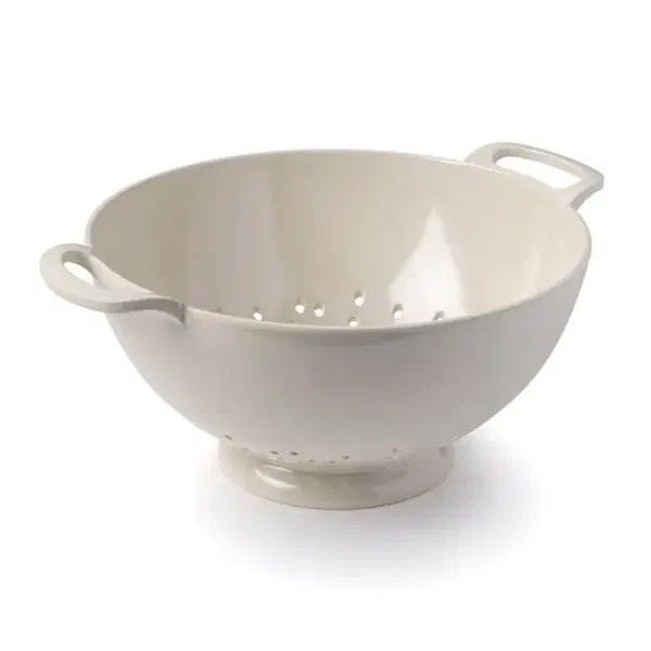 Zeal Melamine 24cm Colander Cream