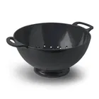 Zeal Melamine 24cm Colander Dark Grey