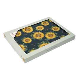 RHS Sunflower Set of 4 Placemats Navy