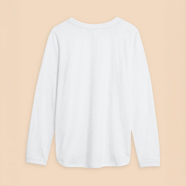 White Stuff Clara Long Sleeve T-Shirt White