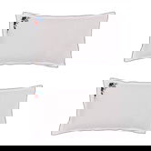 Land & Shore Fia Oxford Pillowcase Pair Blue Red