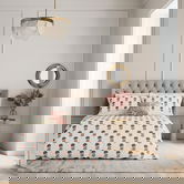 V&A Regal Marigold Duvet Cover Single Rose