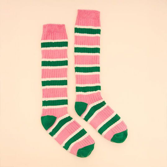 Joules Pink Wader Welly Socks